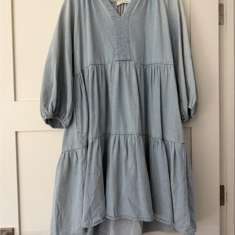 Carly Jean Los Angeles Blue Denim Dress